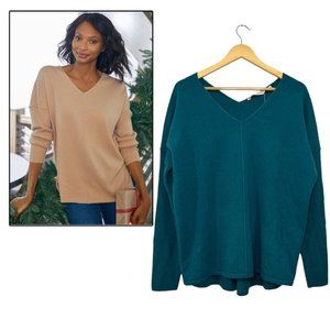Cashmere Teal Sweater